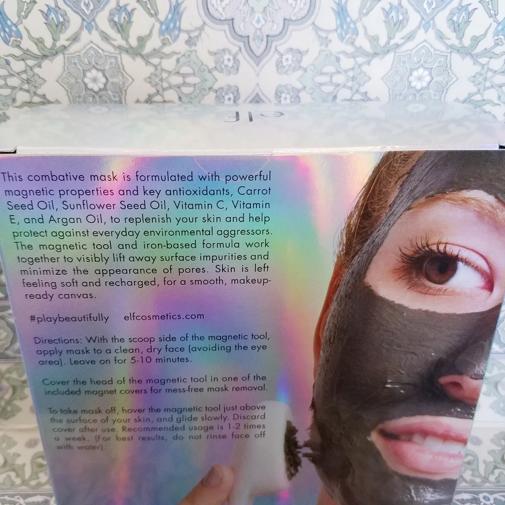 Magnetic Face Mask Kit E.l.f. Elf Beauty Shield Recharging Set, New, New In Box
